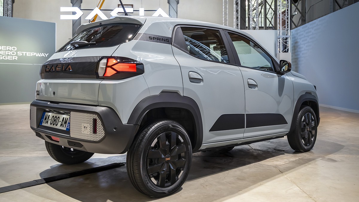 Dacia Spring Grun