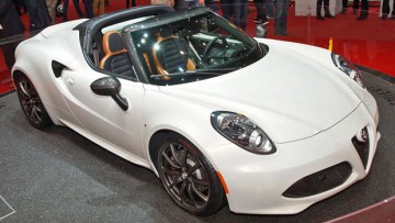 Alfa Romeo 4C Spider: Offene Version kommt 2015