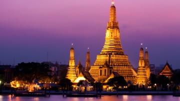 Bangkok Thailand Wat Arun Tempel