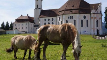 Classic Rallye 2012 - Wieskirche und Schloss Bernried