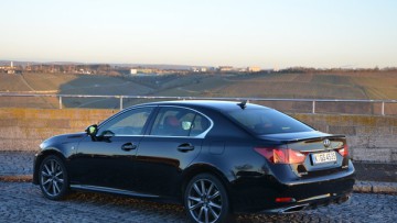 Testwagen Lexus GS250