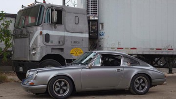 Porsche-Sammler in Los Angeles