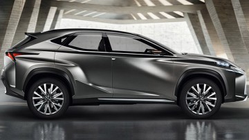 Lexus-Studie LF-NX: Nachfragetest auf der IAA