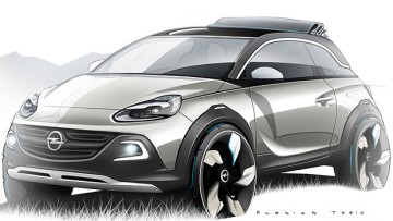 Opel Adam "Rocks" (Skizzen)