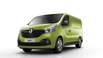 Sparsamere Neuauflage: Der Transporter Renault Trafic steht ab Herbst bei den Händlern.