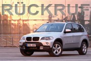 Rückruf: BMW X5: Gurtschloss öffnet sich