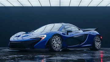 HRE 3D-Druck-Felge auf McLaren P1