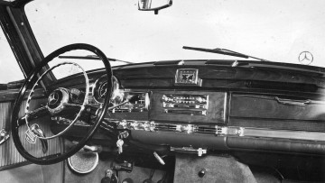 Mercedes hat 1958 un Adenauer-Benz Typ 300 zum ersten Mal in einem Serienmodell eine Klimaanlage optional angeboten