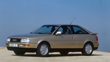Konkurrenzlos – Das Audi Coupé (B3) mit Fünfzylinder-Benziner besaß 1988 eine Alleinstellung im Premiumsegment