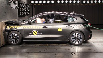 EuroNCAP-Crashtest: Ford und Volvo mit fünf Sternen