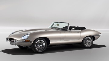 Jaguar E-Type als E-Auto