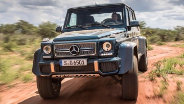 Mercedes-Maybach G 650 Landaulet: Der König von Afrika