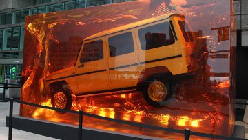 Mercedes G-Klasse in Kunstharz