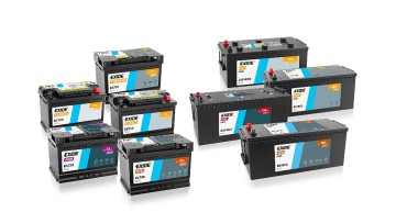 Exide AGM-Batterieportfolio für Pkw