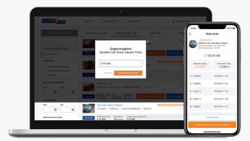 Auto1 Preisverhandlung; Auktion