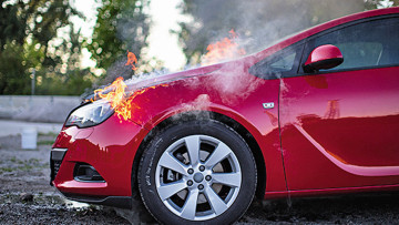 Autobrand Fahrzeugbrand