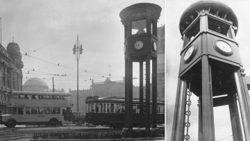 Berlin: Erste Ampel am Potsdamer-Platz