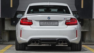 2016 hat der Tuner Dähler einen BMW M2 mit M4-Motor vorgestellt, der an der Hinterachse einen gut erkennbaren Negativsturz aufweist