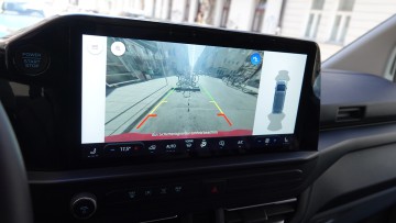 Ford Transit Custom, Transporter, Lieferwagen, Rückfahrkamera, Display, Bildschirm