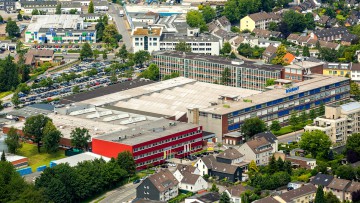 Werksgelände der Kiekert AG in Heiligenhaus