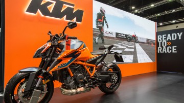 KTM-Messestand in Bangkok/Thailand