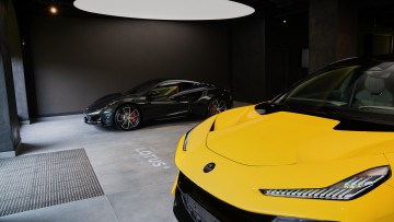 Lotus Flagship-Store am Münchner Odeonsplatz.