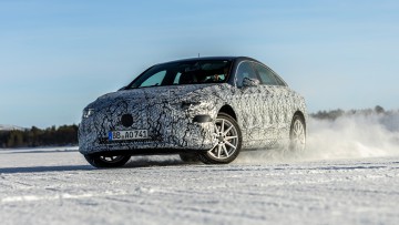 Prototypenfahrt im Mercedes CLA