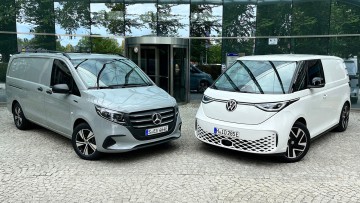 Mercedes eVito vs. VW ID.Buzz Cargo