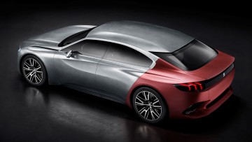 Peugeot-Studie: Löwen-Haifisch-Hybrid