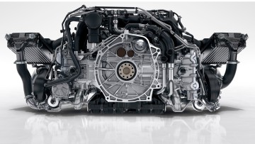 Porsche Wasserkühlung Verbrennermotor 