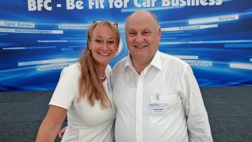 Sylvia Gerl und Helmut Peter beim BFC-Branchenevent 2024