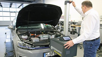 Einstellung Lichtsystem DLA von Volkswagen