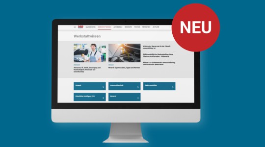 Neue Rubrik Werkstattwissen auf autoservicepraxis.de