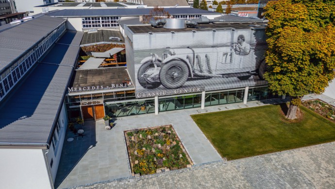 Mercedes Benz Heritage Classic Fellbach Werkstatt