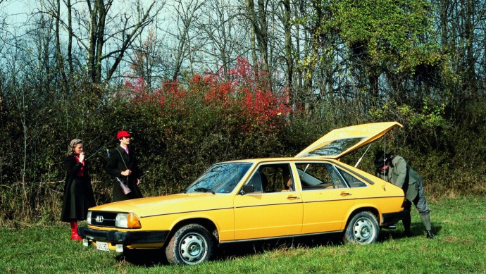 Kein konventioneller Kombi – Im Frühjahr 1977 lancierte Audi den ersten 100 Avant als avantgardistische Fließheckversion der Limousine