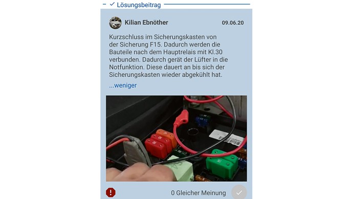 FabuCar Lösung Kühlerlüfter Ebnöhter