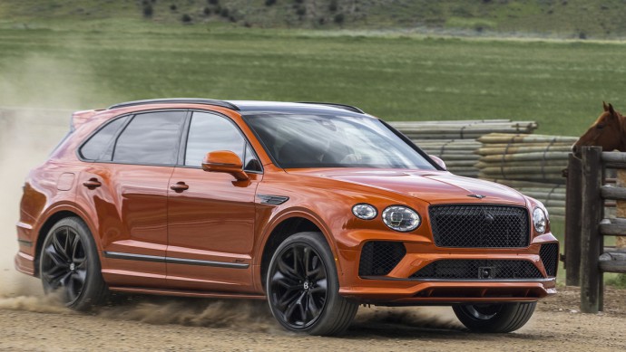 Fünf SUV über 300 km/h Bentley Bentayga Speed