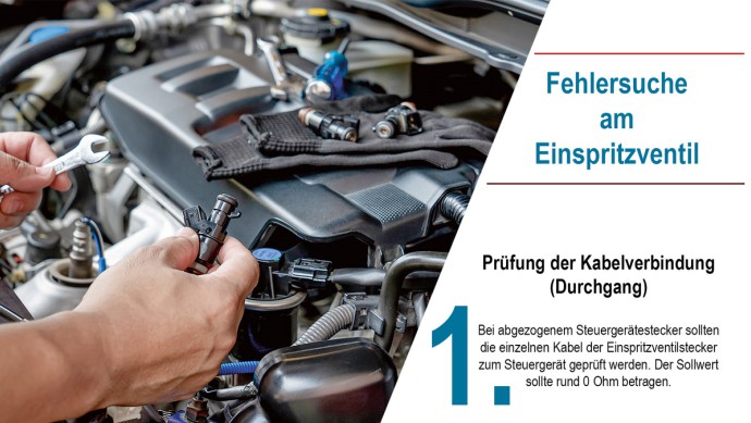 Fehlersuche am Einspritzventil - vier Schritte Einspritzventile