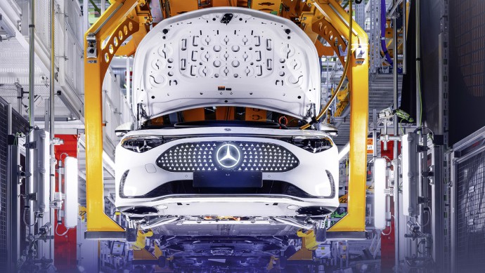 Mercedes CLA – Werk Rastatt Mercedes CLA, Werk Rastatt