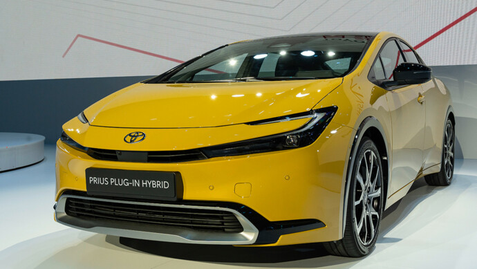 Toyota Prius Sitzprobe (2022)