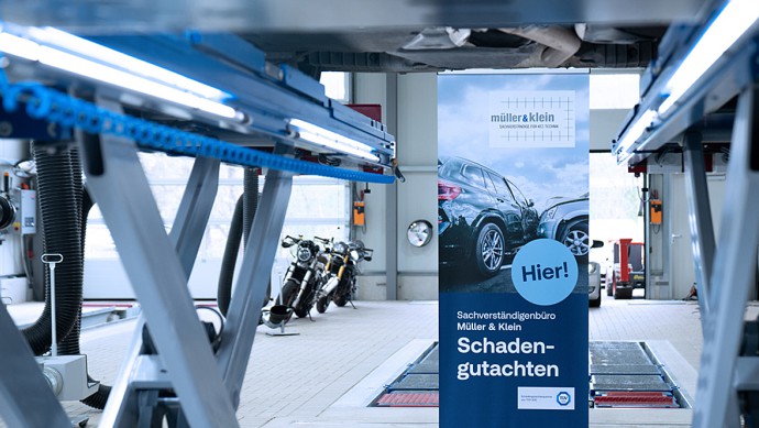 Das Schaden- und Wert-Modell soll den TÜV SÜD Auto Partnern flexible Gestaltungsmöglichkeiten bieten.