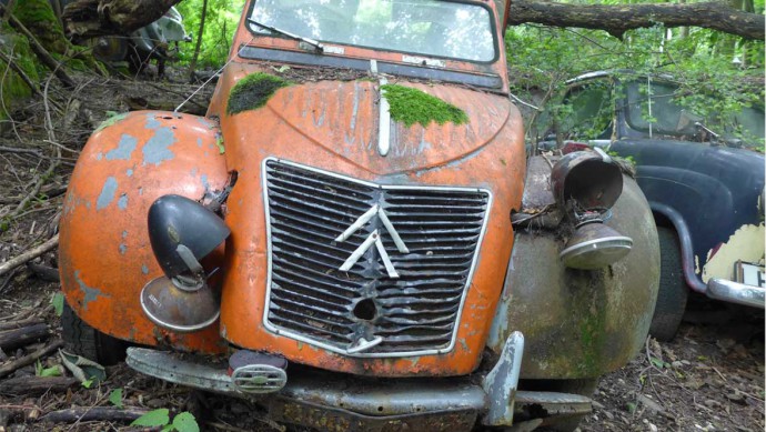 Ein Friedhof für Oldtimer