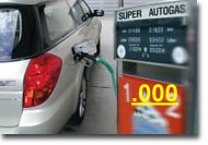 1000. Autogastankstelle