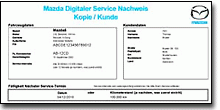 Mazda führt digitalen Servicenachweis ein Mazda führt digitalen Servicenachweis ein