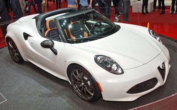 Alfa Romeo 4C Spider: Offene Version kommt 2015