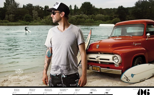 Kalender "Gents & legendary US-Cars 2013": Charaktertypen unter sich