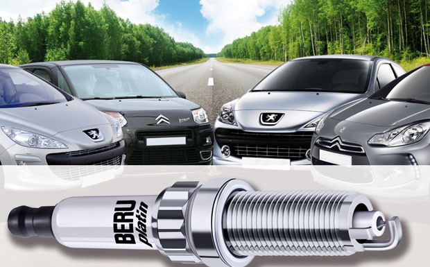 Beru-Zündkerzen für Citroën und Peugeot