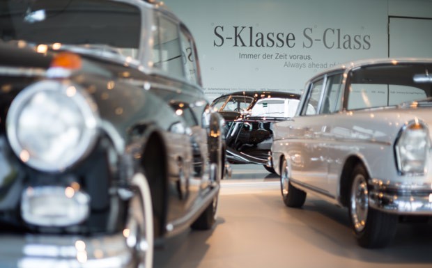 Sonderausstellung S-KLasse im Mercedes-Benz-Museum