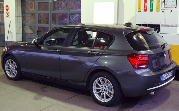 Testwagen BMW 118d