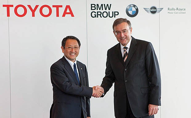 Akio Toyoda und Norbert Reithofer